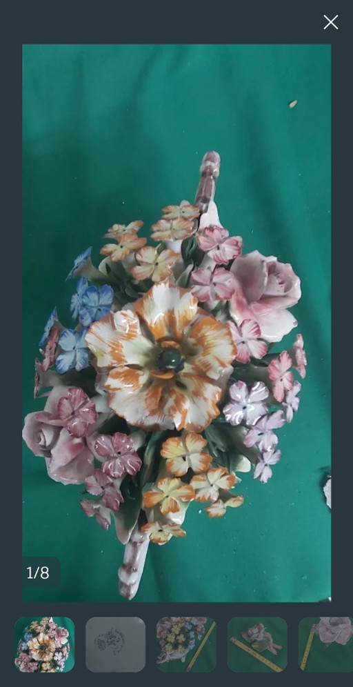 Capodimonte centerpiece