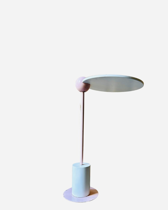 Image 1 of "Piccolo" side table in Memphis style - Edward Geluk for ArCo, Netherlands, 1984 Rotatable