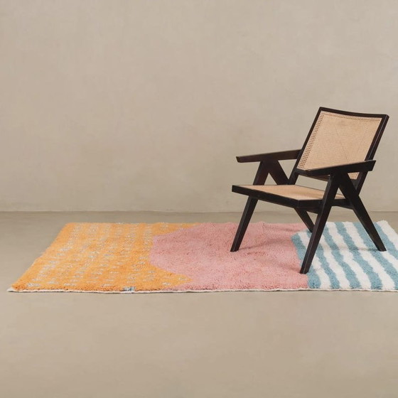 Beni Ouarain rug with traditional colorful patterns, handcrafted, 1.5/2.5 m – Alessi, Rugs & carpets, Wool (photo 5 of 6)