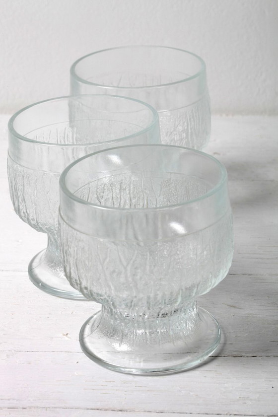 Set Of 3 Vintage Crystalex Glasses By Ivo Rozsypal / Czech Republic / 1977 – Glass Union, Glass & Decanter (photo 6 of 9)