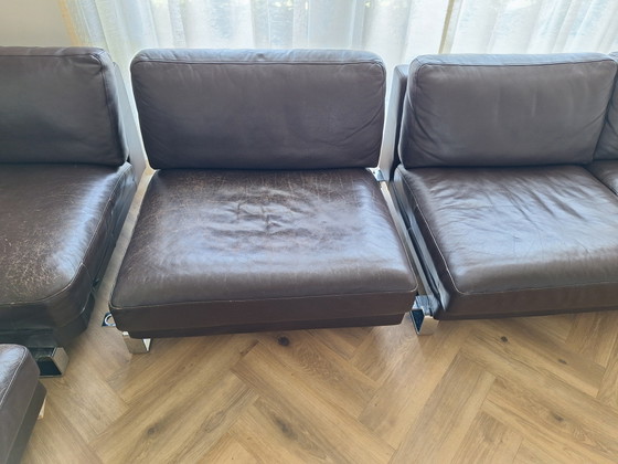Image 1 of Rolf Benz EGO type F hoekbank 4 elementen.