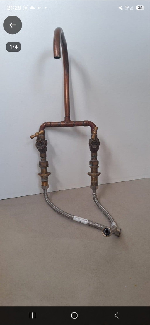 ☆☆Super Leuke Koperen Kraan ☆☆ – decoratieve objecten, Copper