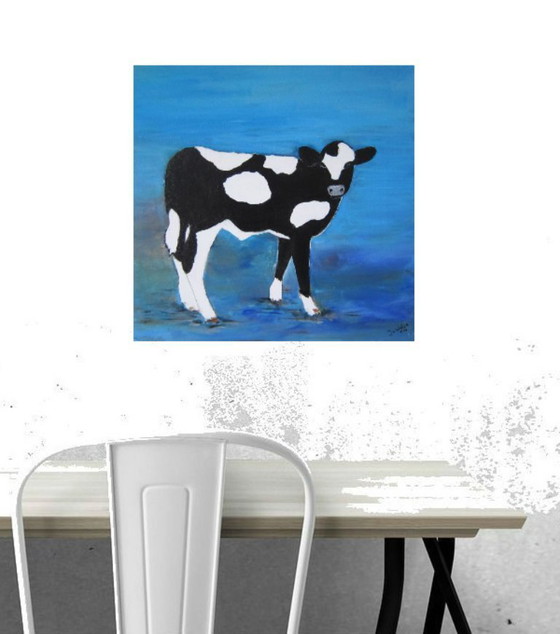 Image 1 of Cow painting