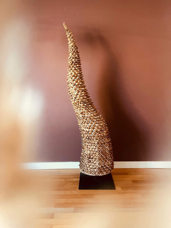 Image 1 of Very unique! Large Boho lamp
