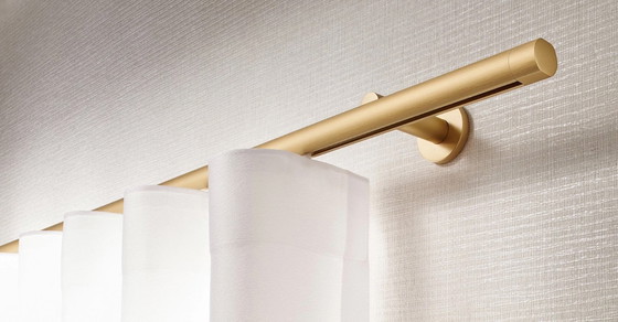 Image 1 of Interstill waverail compleet hoogglans messing champagne