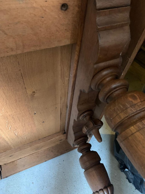 Image 1 of Solid oak coffee table