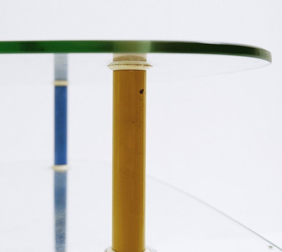 Image 1 of Table d'appoint italienne « Arlecchino » par Edoardo Paoli pour Vitrex, années 1950