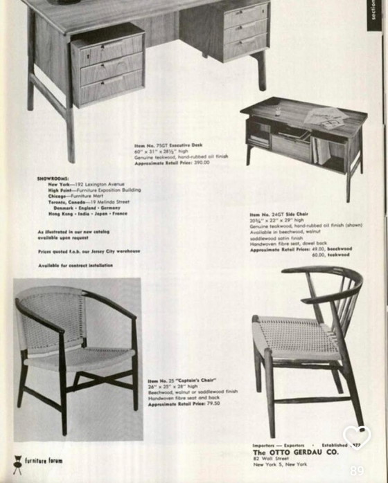 Image 1 of Illum Wikkelsø for N. Eilersen Rare Side Chair "24GT" in Teak