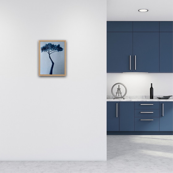 Image 1 of Tinta sobre papel, 40x30 cm. Enmarcado.