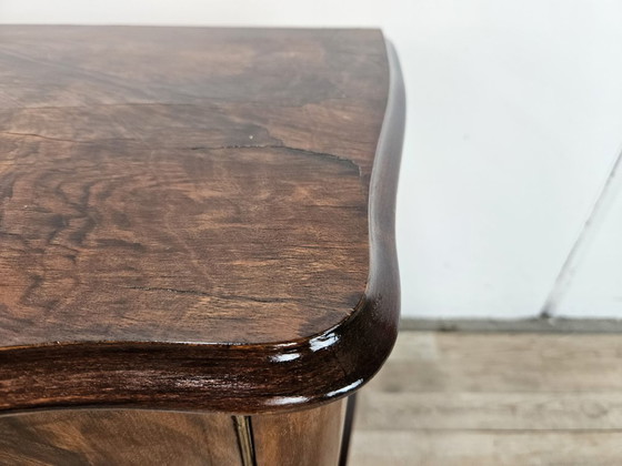 Toeletta in radica di noce Chippendale, 1940 – Console, Legno (photo 8 of 19)