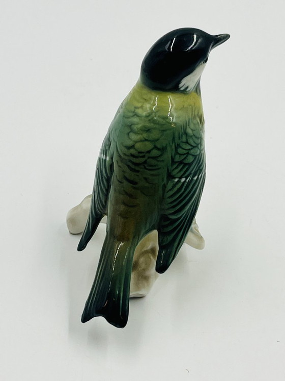 Figurine d'oiseau en céramique, Karl Ens, Objets déco, Jaune (photo 8 sur 10)