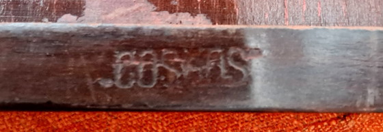 Image 1 of Sedie pieghevoli in legno n. B 751, Thonet Cosmos stampa coccodrillo