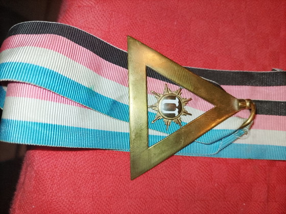 Image 1 of Vrijmetselaarsmedaille