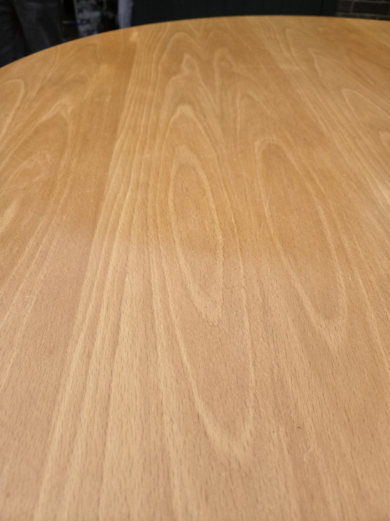 Image 1 of Leolux trias ronde design eettafel Hugo de Ruiter jaren 90