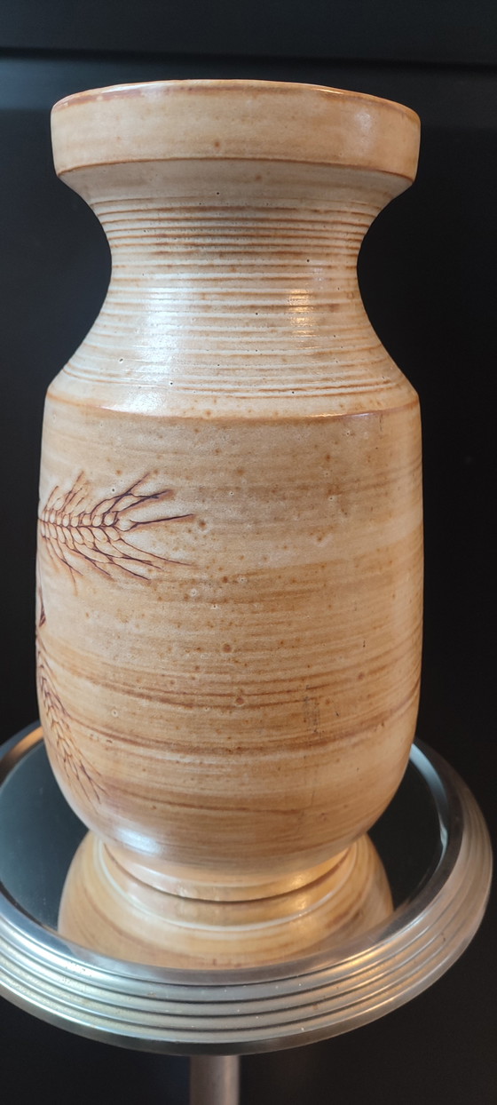 Image 1 of Large Vallauris vase signed Jacques Fonck and Jean Matéo, 1950s