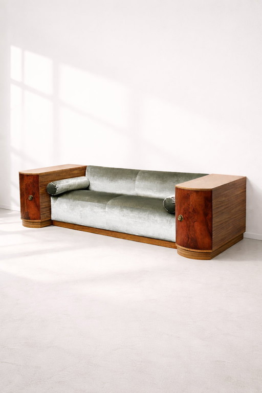 Art Deco Daybed Sofa Bank