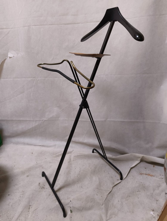 Image 1 of Folding valet stand, attributed to Ico Parisi, Italy, 1950s