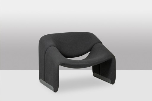 Pierre Paulin para Artifort. Par de sillones "Groovy". Décadas de 1970-1980.