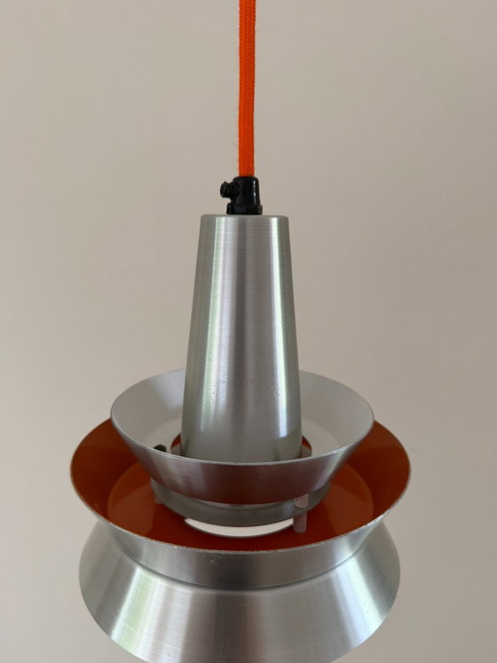 Vintage Granhaga Trava Pendant By Carl Thore - Swedish Design Lamp, Fog & Mørup, Pendant lamps, Aluminium (photo 3 of 8)