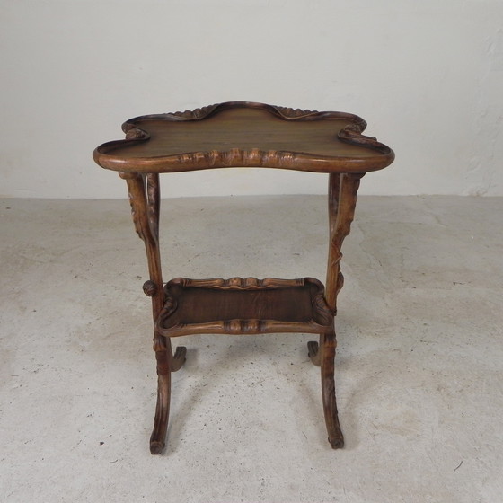 Image 1 of Jugendstil-Teetisch im Stil von Emile Galle