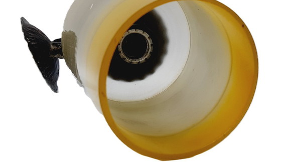 Image 1 of Applique murale électrique vintage en fer forgé