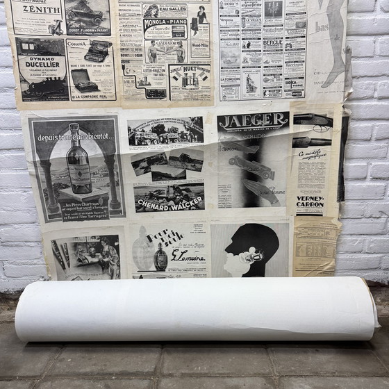 Image 1 of Handgemaakt Origineel vintage reclamebehang