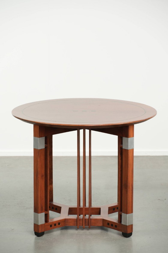 Ronde salon/bijzettafel van Schuitema in Art Deco design uit de Decoforma serie – Salontafels, Wood, Klassiek (photo 2 of 13)