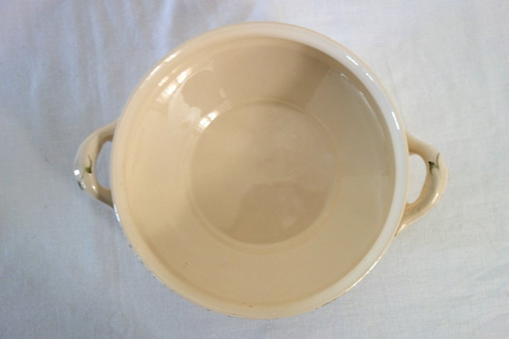Image 1 of Small ironstone tureen "Palmyre" Sarreguemines