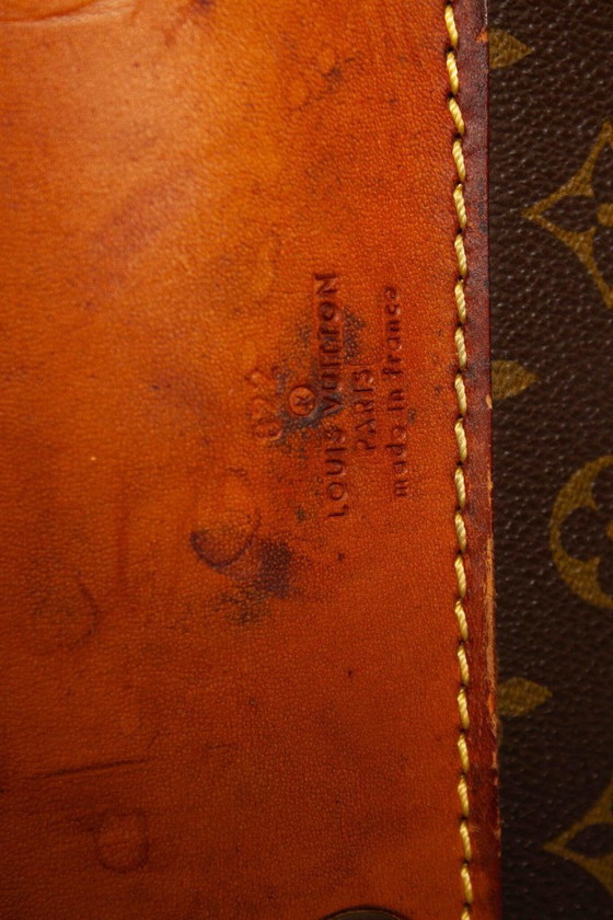 Image 1 of Baule Louis Vuitton in tela morbida con monogramma