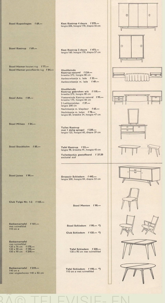 Louis van Teeffelen Wébé bedside tables side tables 1960s – Nightstands, Wood (photo 13 of 13)