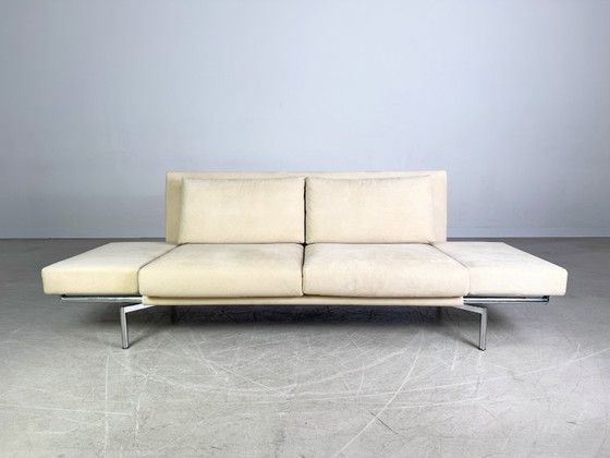 Image 1 of Original Walter Knoll sofa Jason 391 suede beige design