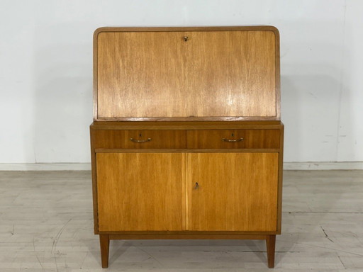 Mid - Century secretary writing cabinet highboard desk