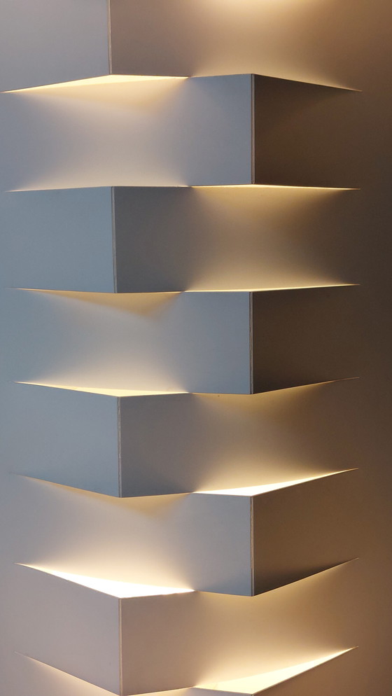 Image 1 of Lampadaire design postmoderne Slamp Samuel Parker Italie Aluminium Plastique