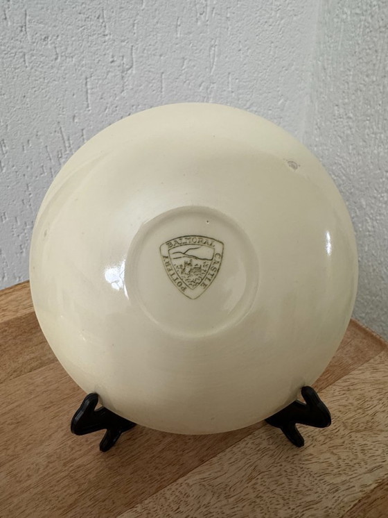 Image 1 of Splendido set vintage: set di 6 tazze e piattini "Staffordshire flatback" del Castello di Balmoral