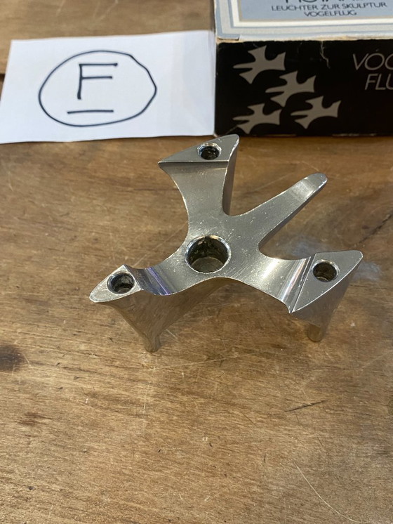 Image 1 of 1 modulaire kandelaar VOGELFLUG HAMMONIA MOTARD stijl NAGEL BMF vintage 1970 Lot F