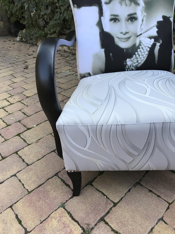 Poltrona Vintage Art Déco Audrey Hepburn, anni '20 – Poltrone, Art Deco (photo 7 of 7)