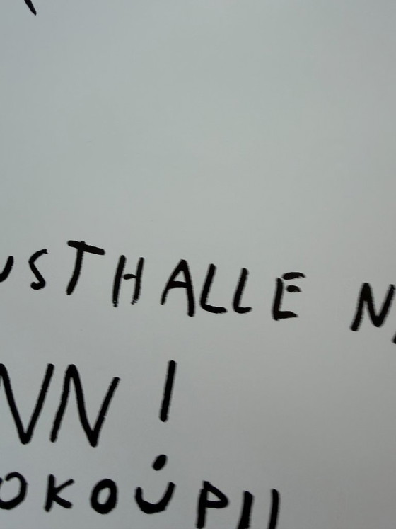 Georg Jiri Dokoupil, Kunsthalle Bonn, 1983, Originele vintage tentoonstellingsposter – Paper (photo 7 of 8)