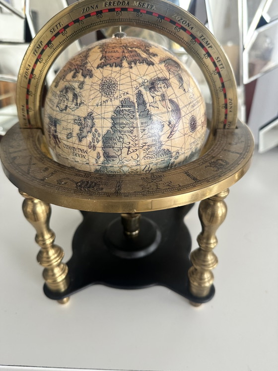 Image 1 of Vintage wereldbol