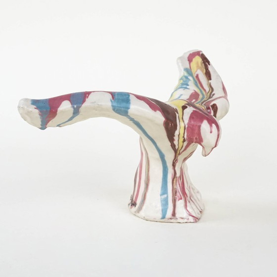 Image 1 of Sculpture d'oiseau en céramique, design italien, années 1970, fabricant : F. Ferroni