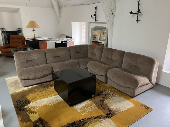 Image 1 of Divano angolare componibile, Italia anni '70