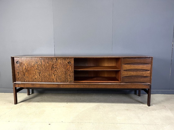 Image 1 of Oswald Vermaercke Paola wengé sideboard for V-Form Belgium 1960s