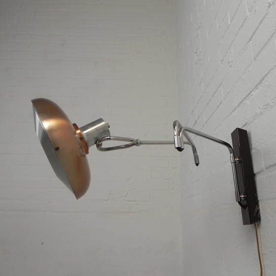 Image 1 of Wall Lamp With Swivel Arm, Lakro, 1960s