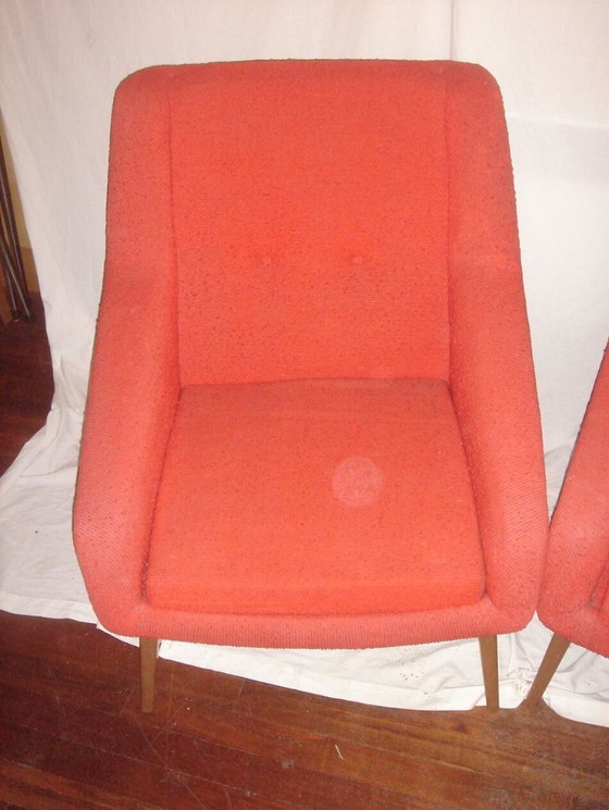 Image 1 of Fauteuils Charles Ramos, Circa 1950