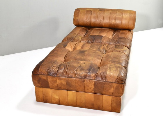Image 1 of De Sede DS-88 Sectional Daybed / Sofa in Cognac Tan leather – Switzerland, circa 1970