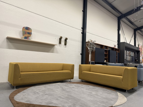 Image 1 of 2 Sofás Gelderland 4800 de 2,5 y 3 plazas, tela Brema color miel