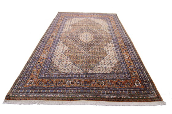 Image 1 of Tapis persan original noué à la main Bidjar Takab Très fin Ancien noué 322 X 220 cm Top condition