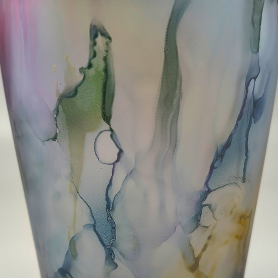 Image 1 of 1970s Mid-Century Cocktail Shaker in Murano Glass. Made in Italy