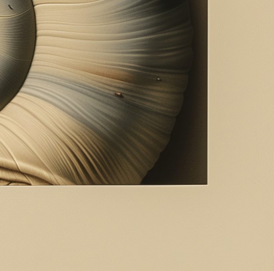 Image 1 of Unique edition. High-quality giclée print. Monsieur Escargot and the Lunar Conspiracy