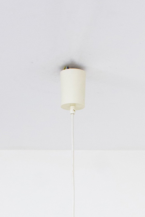 Image 1 of Lampada a sospensione vintage in stile Art Déco italiano degli anni '50