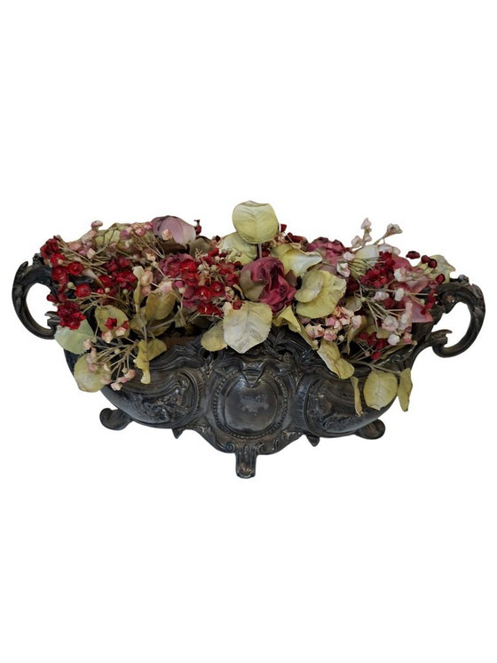 Image 1 of Antikes Tischmittelstück mit Spiegel „Surtout de Table“ im Stil Louis XV, Frankreich, Anfang des 20. Jahrhunderts